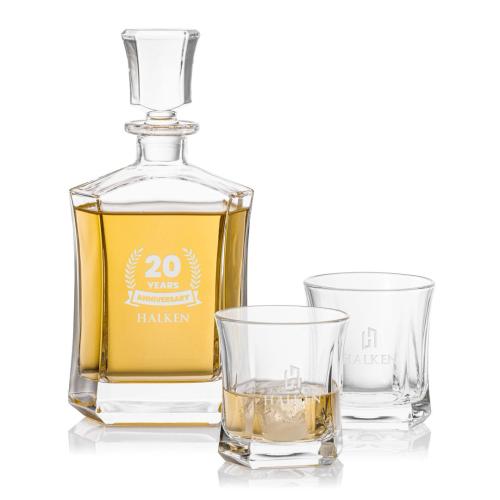 Corporate Gifts - Barware - Gift Sets - Avalon Decanter Set