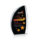 Duncan Full Color Black Unique Acrylic Award