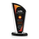 Bridgewood Full Color Black Unique Acrylic Award