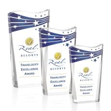 Violetta Full Color Unique Crystal Award - Awards and Trophies