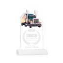 Longhaul White Unique Crystal Award