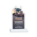 Longhaul Full Color Clear Unique Crystal Award