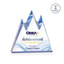 Banff Peak Full Color Blue Peaks Acrylic Award