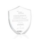 Polaris Shield Silver Unique Acrylic Award