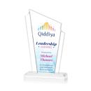 Dunstable Full Color Clear Peaks Acrylic Award