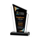 Dunstable Full Color Black Peaks Acrylic Award
