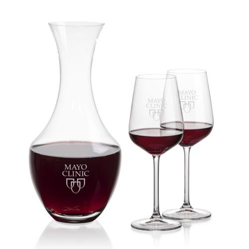 Corporate Gifts - Barware - Carafes - Oldham Carafe & Elderwood Wine