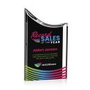 Chiswick Full Color Black Peaks Acrylic Award