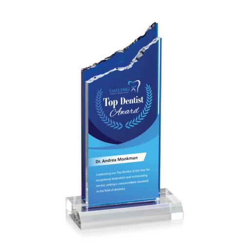 Awards and Trophies - Acrylic Awards - Barron Full Color Peaks Acrylic Award