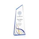 Hudson Full Color Blue Peaks Acrylic Award