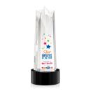 Ellesmere Full Color Black on Marvel Obelisk Crystal Award