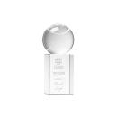 Tennis Ball Globe on Dakota Base Crystal Award