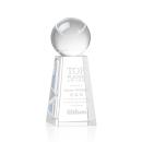 Tennis Ball Globe on Novita Base Crystal Award