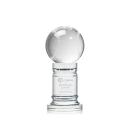 Baseball Globe on Colverstone Base Crystal Award