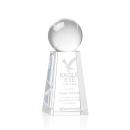 Baseball Globe on Novita Base Crystal Award