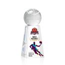 Basketball Full Color Globe on Novita Crystal Award