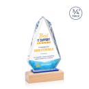 Valencia Full Color Unique Crystal Award