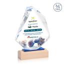 Malaga Full Color Unique Crystal Award