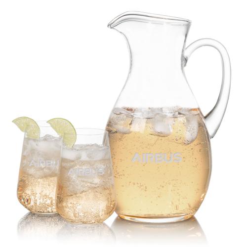 Corporate Gifts - Barware - Water Pitchers - Geneva Pitcher & Breckland Beverage