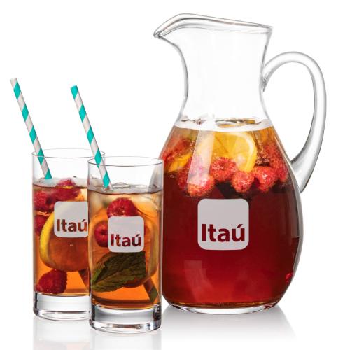 Corporate Gifts - Barware - Water Pitchers - Geneva Pitcher & Dresden Beverage