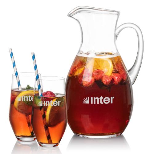 Corporate Gifts - Barware - Water Pitchers - Geneva Pitcher & Graydon Beverage
