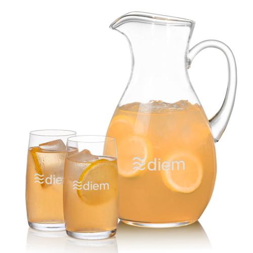 Corporate Gifts - Barware - Water Pitchers - Geneva Pitcher & Valemount Beverage
