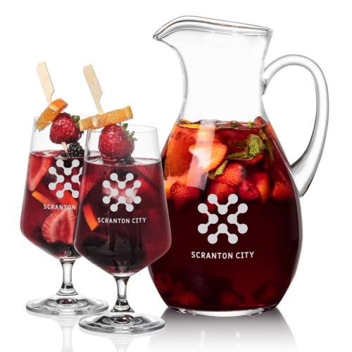 Corporate Gifts - Barware - Water Pitchers - Geneva Pitcher & Breckland Cocktail