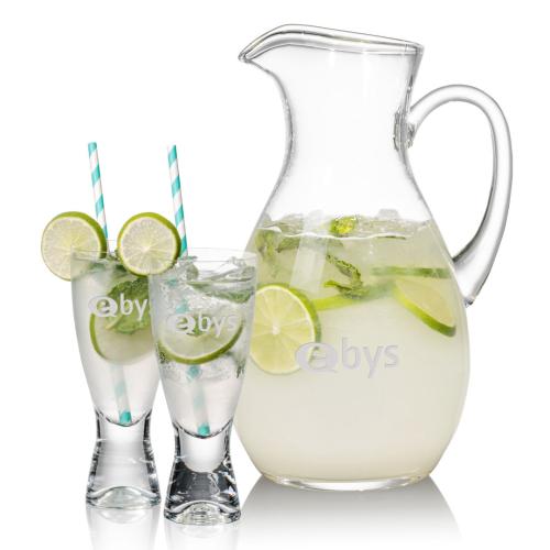 Corporate Gifts - Barware - Water Pitchers - Geneva Pitcher & Bastien Cocktail
