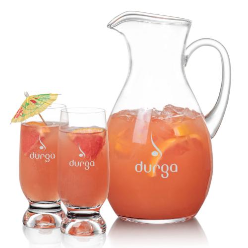 Corporate Gifts - Barware - Water Pitchers - Geneva Pitcher & Marland Cocktail