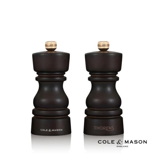 Promotional Products - Housewares - Salt & Pepper Mills - Cole & Mason&trade; London Collection Mills - Beachwood Chocolate