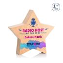 Rothwell Full Color Star Wood Award