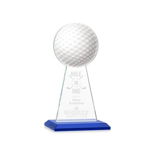 Awards and Trophies - Crystal Awards - Edenwood Golf Blue Towers Crystal Award