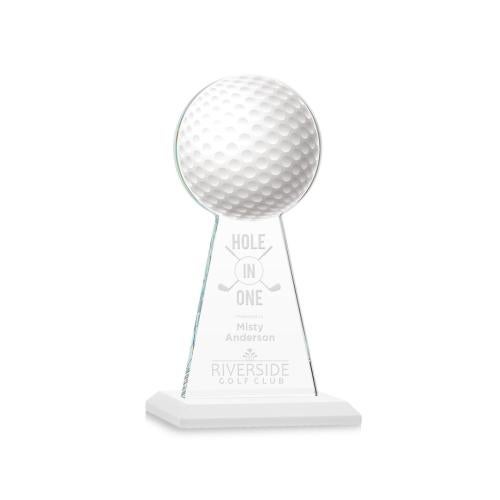 Awards and Trophies - Crystal Awards - Edenwood Golf White Towers Crystal Award