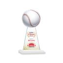 Edenwood Baseball Full Color White Towers Crystal Award