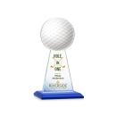 Edenwood Golf Full Color Blue Towers Crystal Award