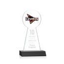 Laidlaw Full Color/Etch Black Towers Crystal Award