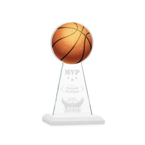 Awards and Trophies - Crystal Awards - Edenwood Basketball White Towers Crystal Award