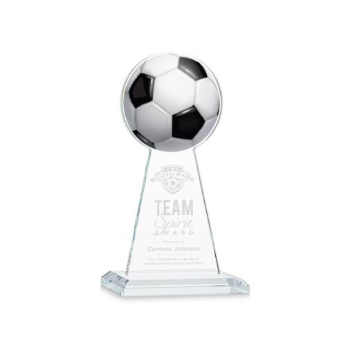 Awards and Trophies - Crystal Awards - Edenwood Soccer Clear Towers Crystal Award