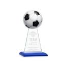 Edenwood Soccer Blue Towers Crystal Award