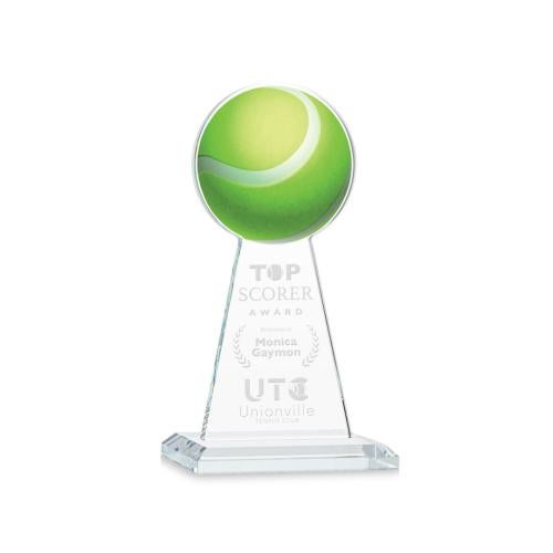 Awards and Trophies - Crystal Awards - Edenwood Tennis Clear Towers Crystal Award