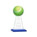 Edenwood Tennis Blue Towers Crystal Award