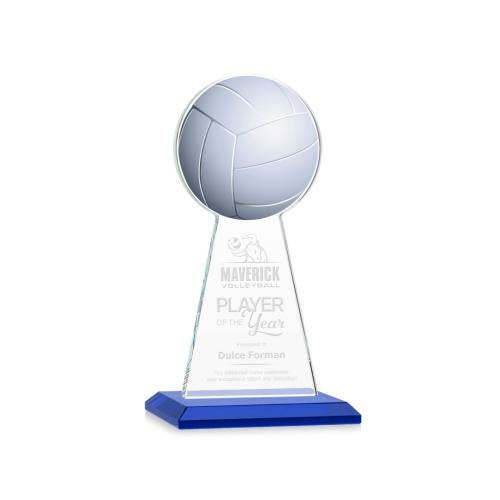 Awards and Trophies - Crystal Awards - Edenwood Volleyball Blue Towers Crystal Award