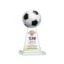 Edenwood Soccer Full Color Clear Towers Crystal Award