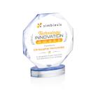 Romsley Full Color Polygon Crystal Award