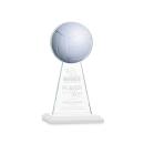 Edenwood Volleyball VividPrint/Etch White Towers Crystal Award