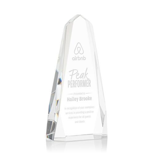 Awards and Trophies - Crystal Awards - Geneva Obelisk Crystal Award