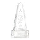 Geneva Clear on Base Obelisk Crystal Award