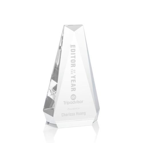 Awards and Trophies - Crystal Awards - Carmel Clear Tear Drop Crystal Award
