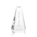 Carmel Clear Tear Drop Crystal Award