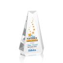 Carmel Full Color Clear Polygon Crystal Award